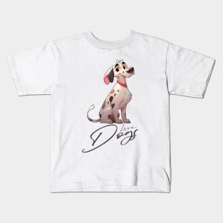 Dalmatian Dog Kids T-Shirt